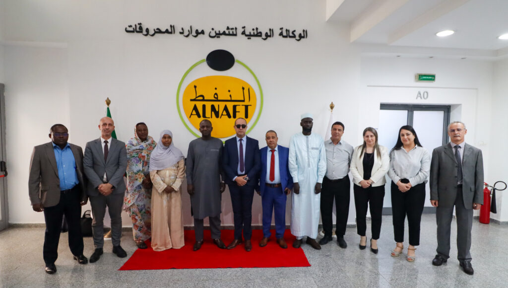 Algeria–Chad Cooperation: ALNAFT Receives an Official Chadian Delegation